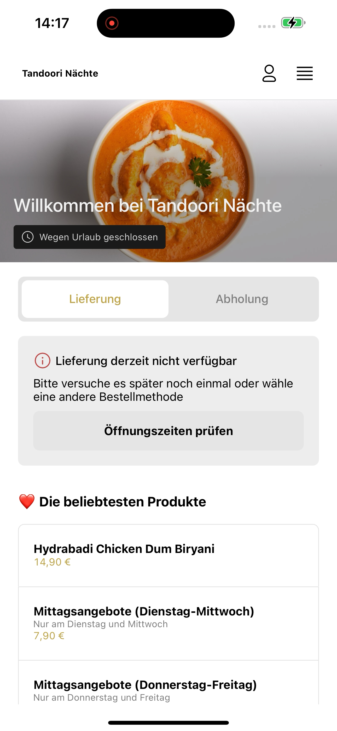 Tandoori Nächte screenshot 3