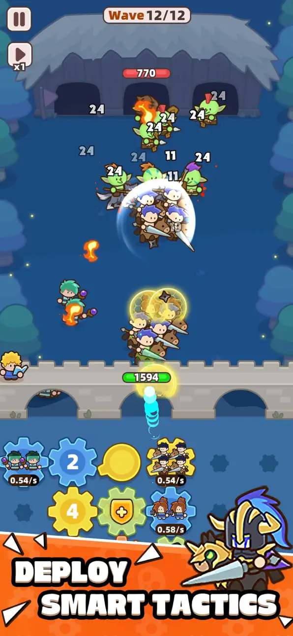 Gear Defenders Hack screenshot 6 - iOS game interface