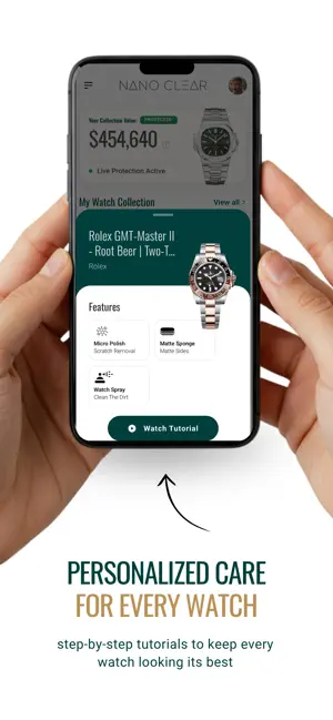 Nano Clear Watch Care App screenshot 3