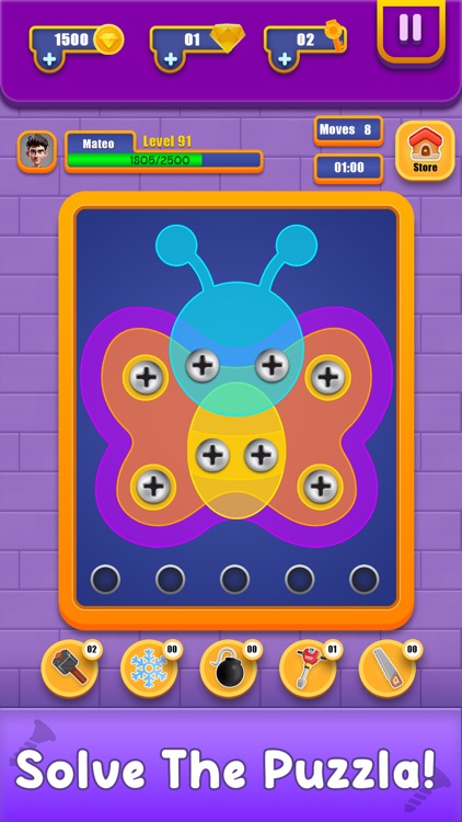 Screw Away 3D: Screwdom Games screenshot-4