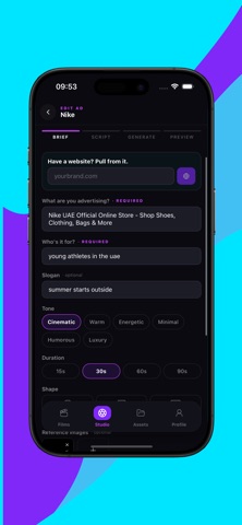 AnyFilm — AI Video Studio iPhone screenshot