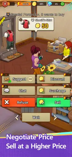 My Forge Shop: Sim Supermarket - Screenshot 3
