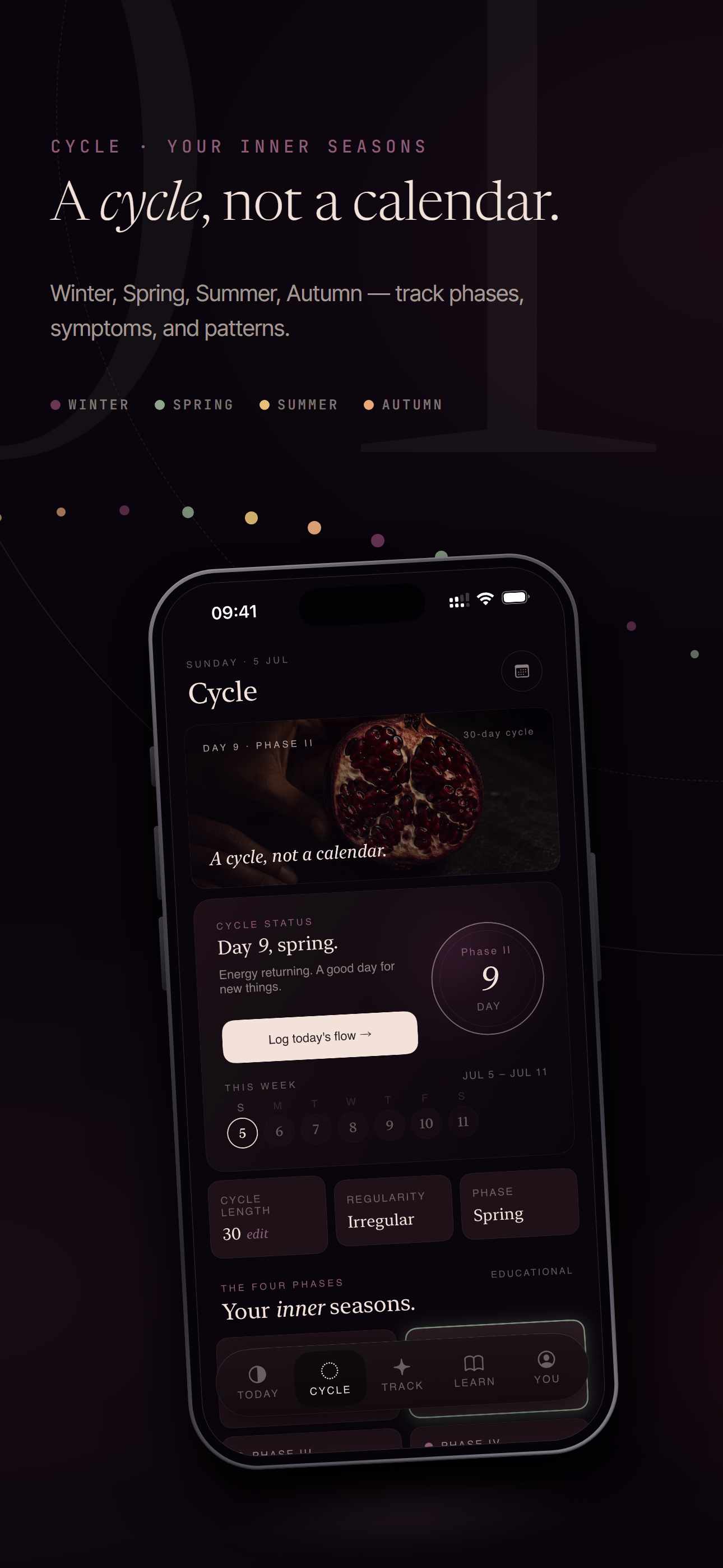 Cyra – PCOS & Cycle Tracker screenshot 3