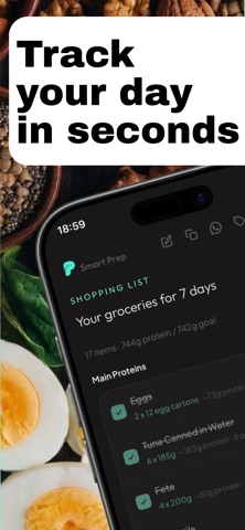 Protein Palette: Macro Tracker iPhone screenshot