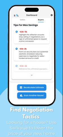 SailValue: AI Real Estate Tips screenshot