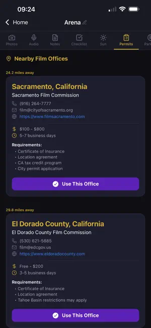 FilmScout Studio screenshot 4