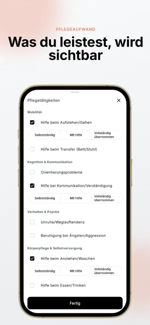 MeinPflegetagebuch screenshot 4