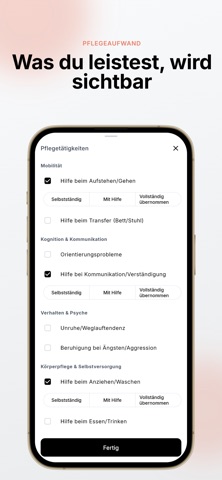 MeinPflegetagebuch Screenshot 4 of 8