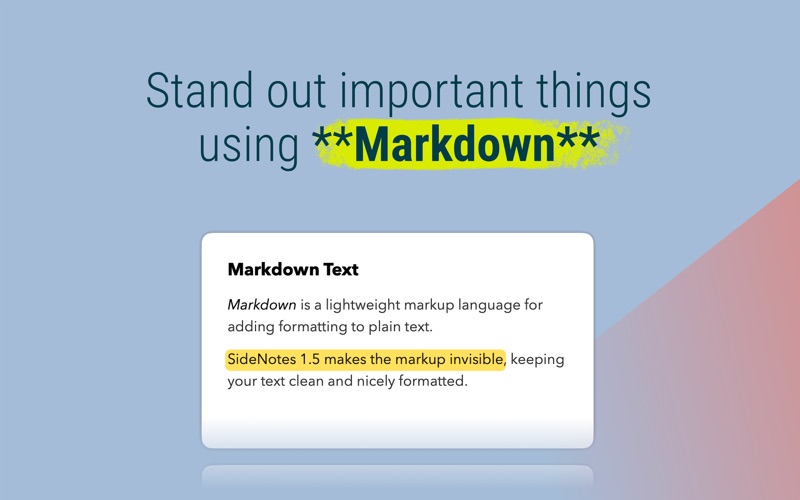 SideNotes – Screen Edge Notes Screenshot