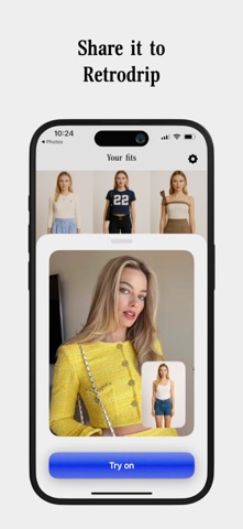 Retrodrip: Try-on screenshots screenshot