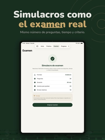 Reclamo iPad screenshot
