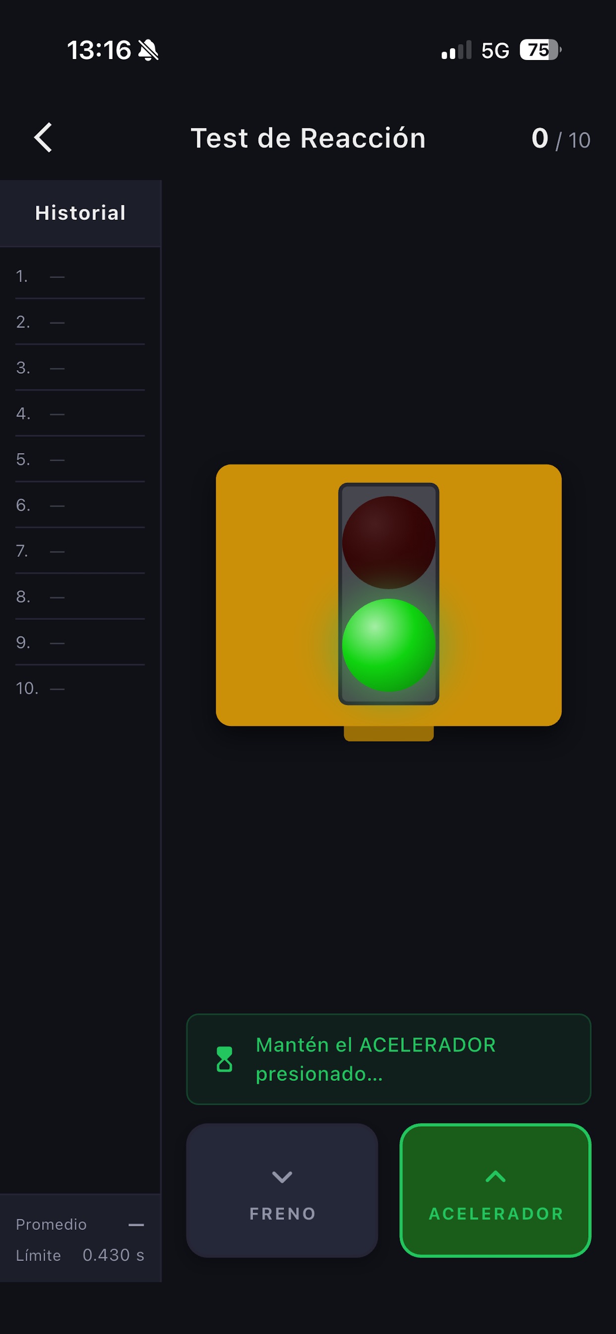 Screenshot 6 of PiscoTest Conducción