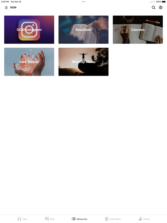 Growing Christians Ministries iPad screenshot 3 - Education app