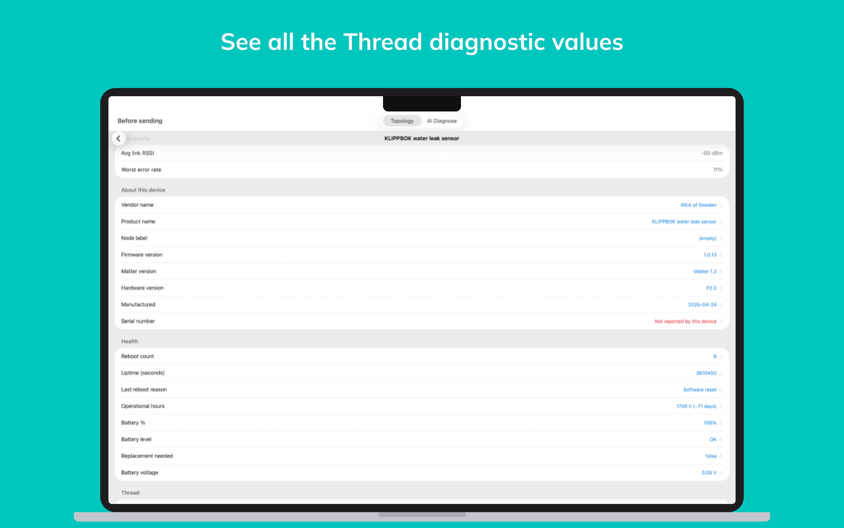 Thread Doctor - Matter screenshot 13