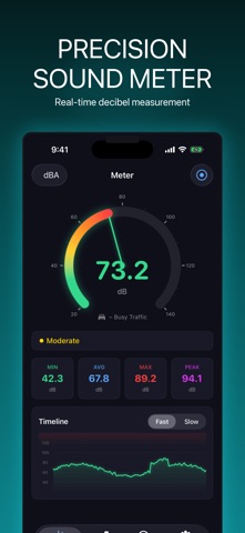 SoundMeter: Decibel dB Screenshot 1 of 4