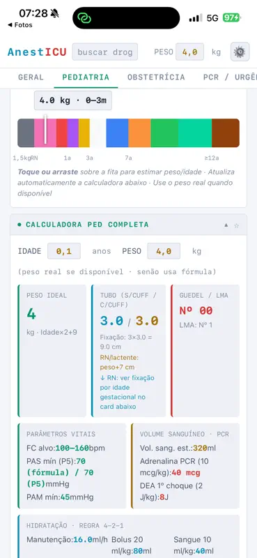 AnestICU: Referência Rápida screenshot 3 of 10