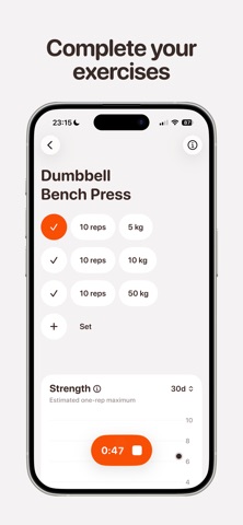 Ferana: Workout Tracker Screenshot 3 of 7