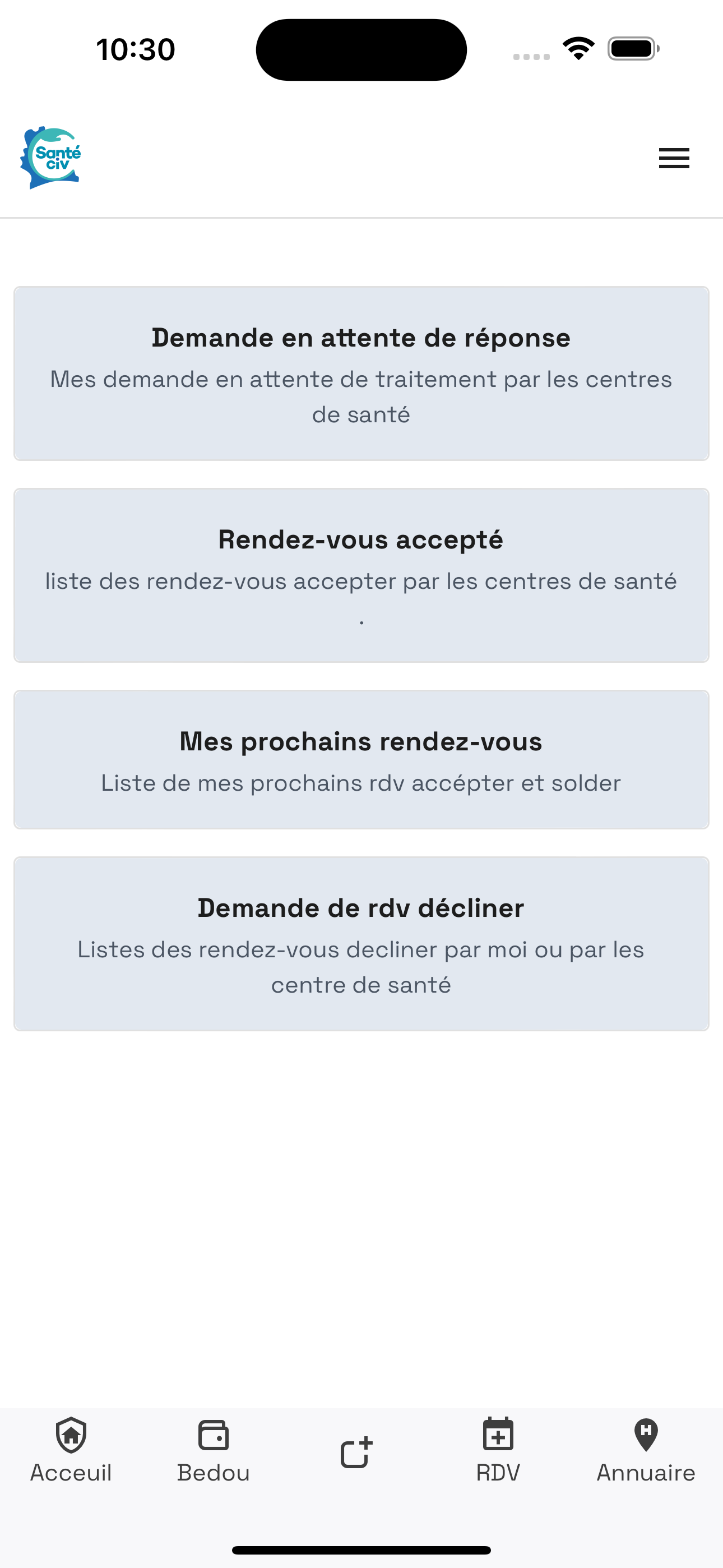 SANTE CIV