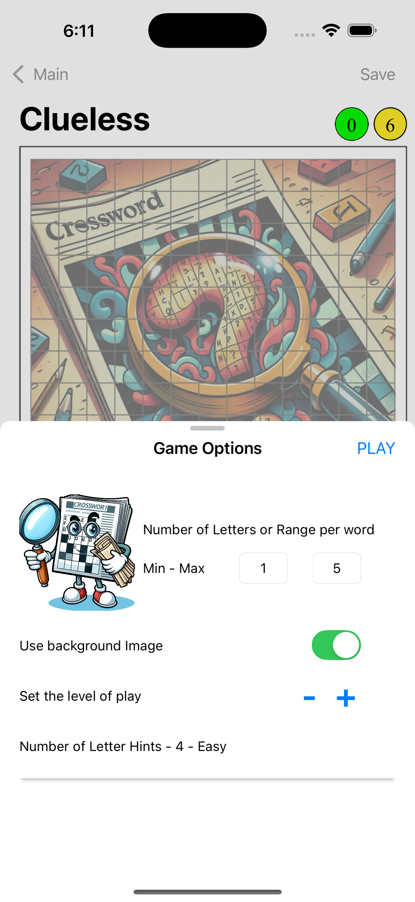 Clueless Crossword screenshot 5