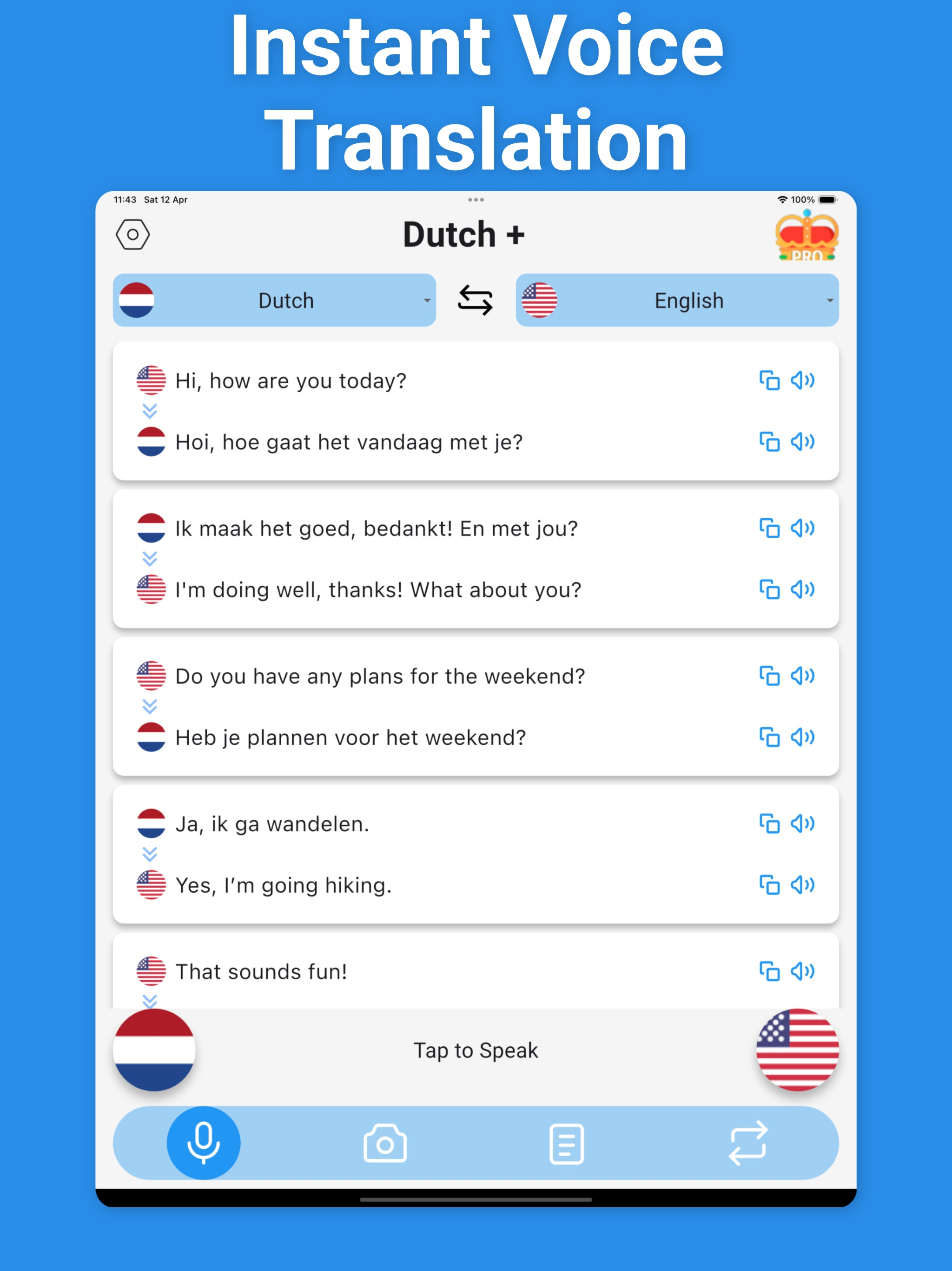 Dutch Translator & More +