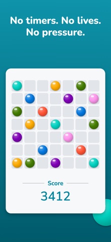 Color Lines 98: Classic Puzzle iPhone screenshot