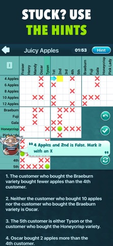 Logic Daily: Grid Puzzles Screenshot 3 of 10