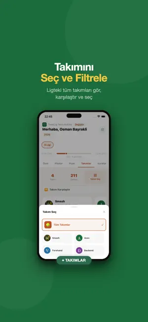 TenisLig iPhone screenshot 4