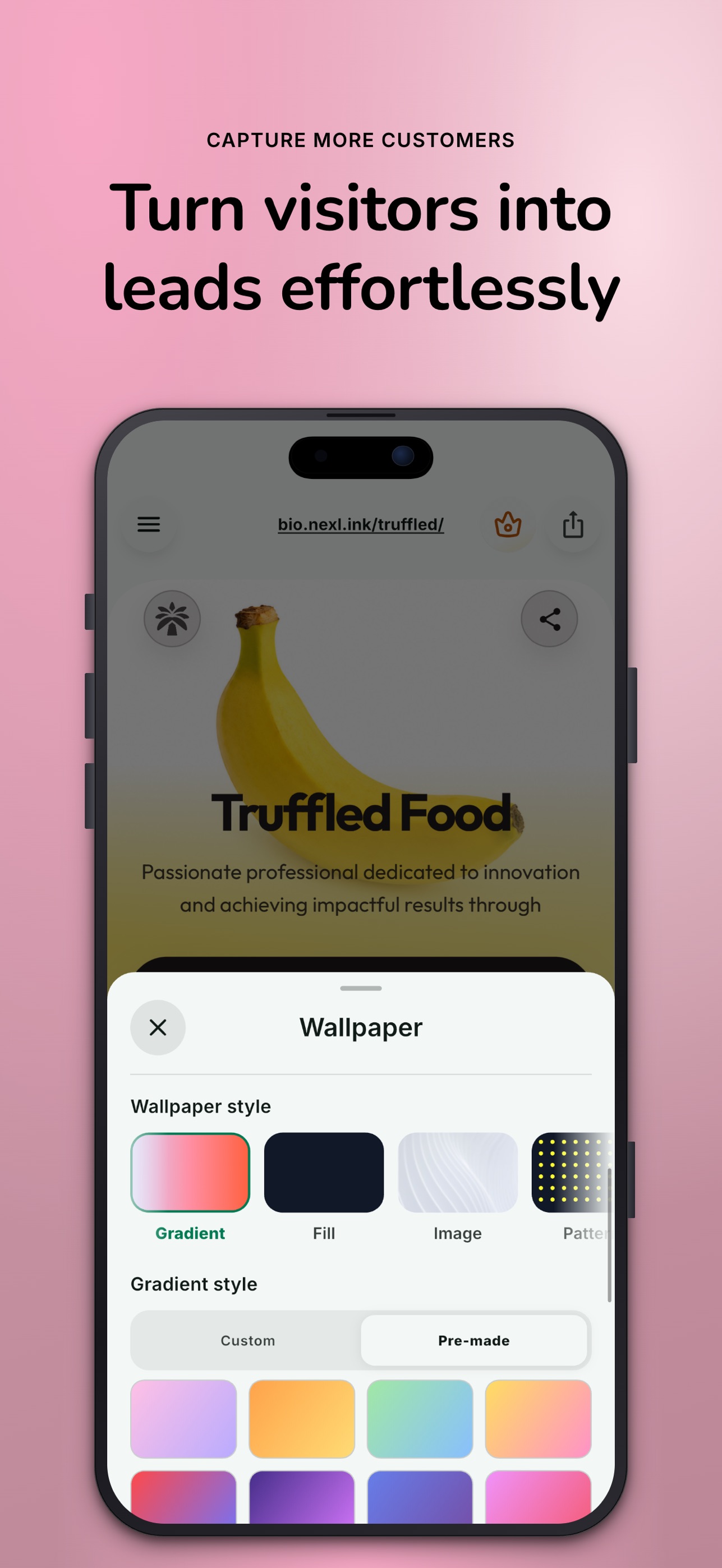 Screenshot 6 of Link in Bio Builder - Nex