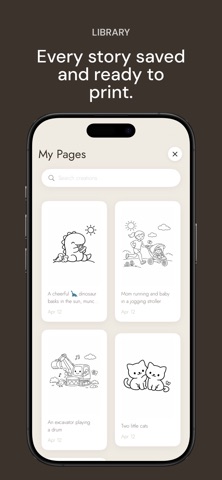 Colorin: Custom Coloring Pages screenshot