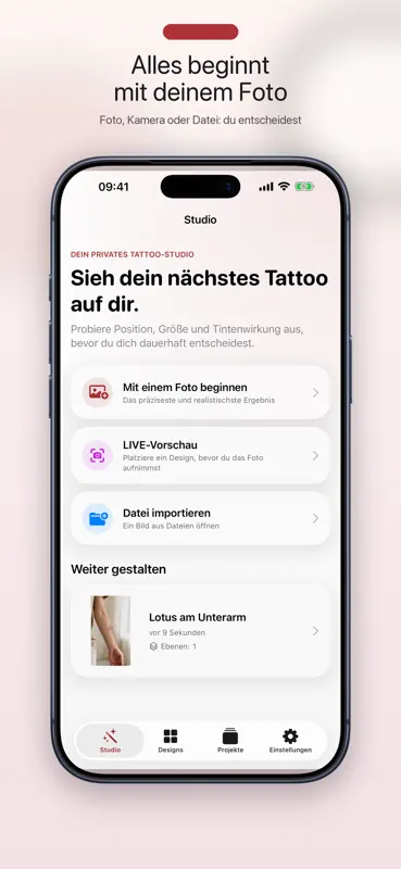 TryTattoo screenshot 1 of 6