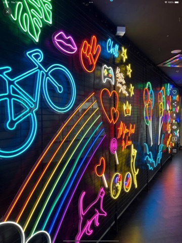 Neon Glow Wallpaper HD+ iPad screenshot