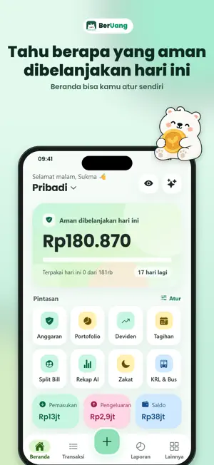 BerUang: Money Manager screenshot 1