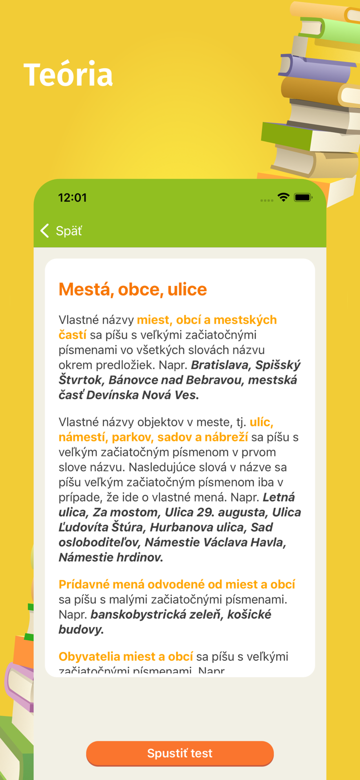 Slovenská gramatika screenshot 5