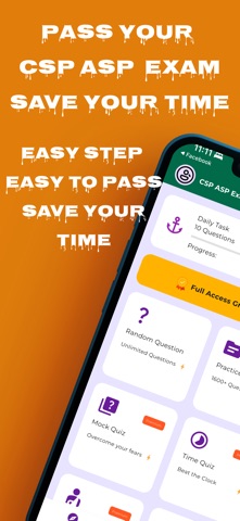 CSP ASP Exam Practice 2025 screenshot