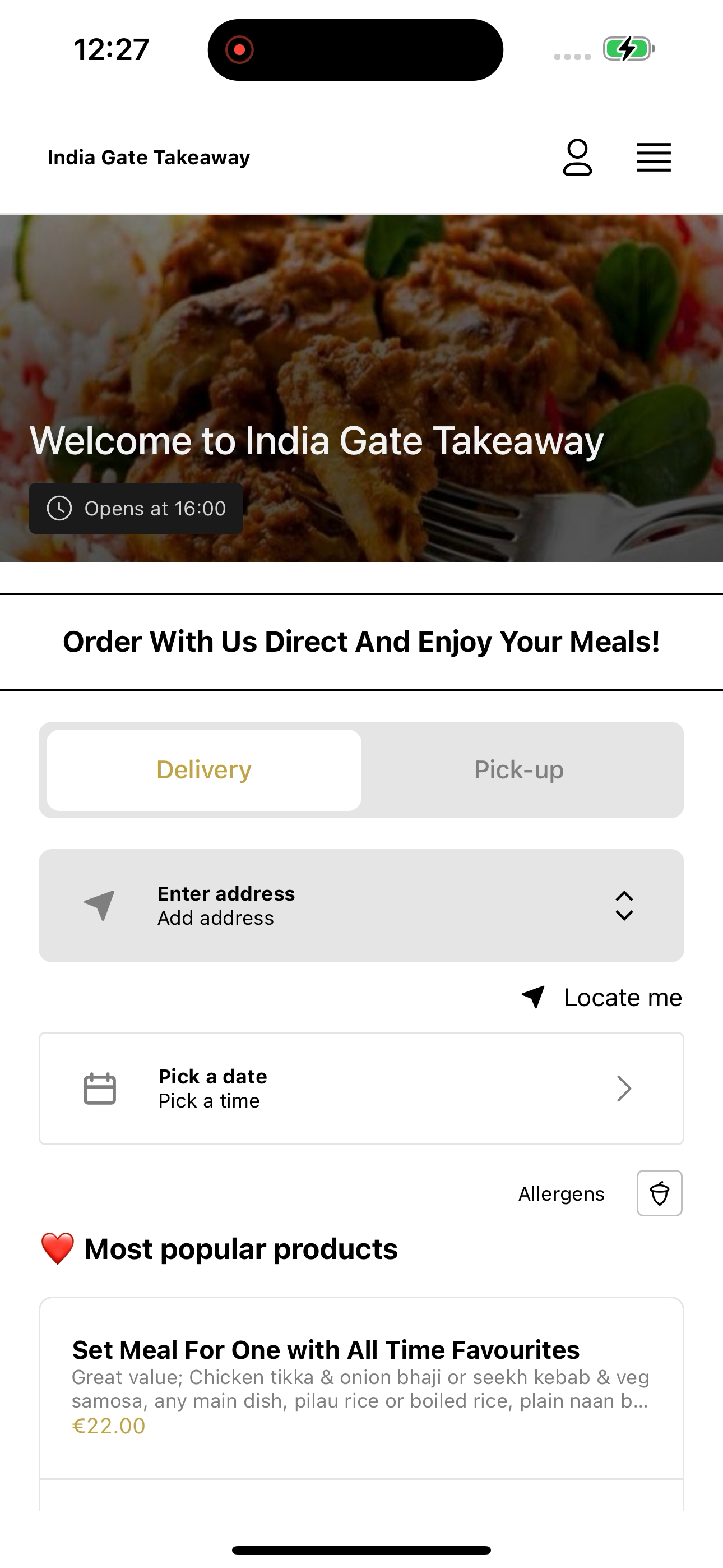 India Gate Takeaway screenshot 6