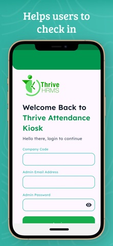 Thrive HRMS Kiosk screenshot