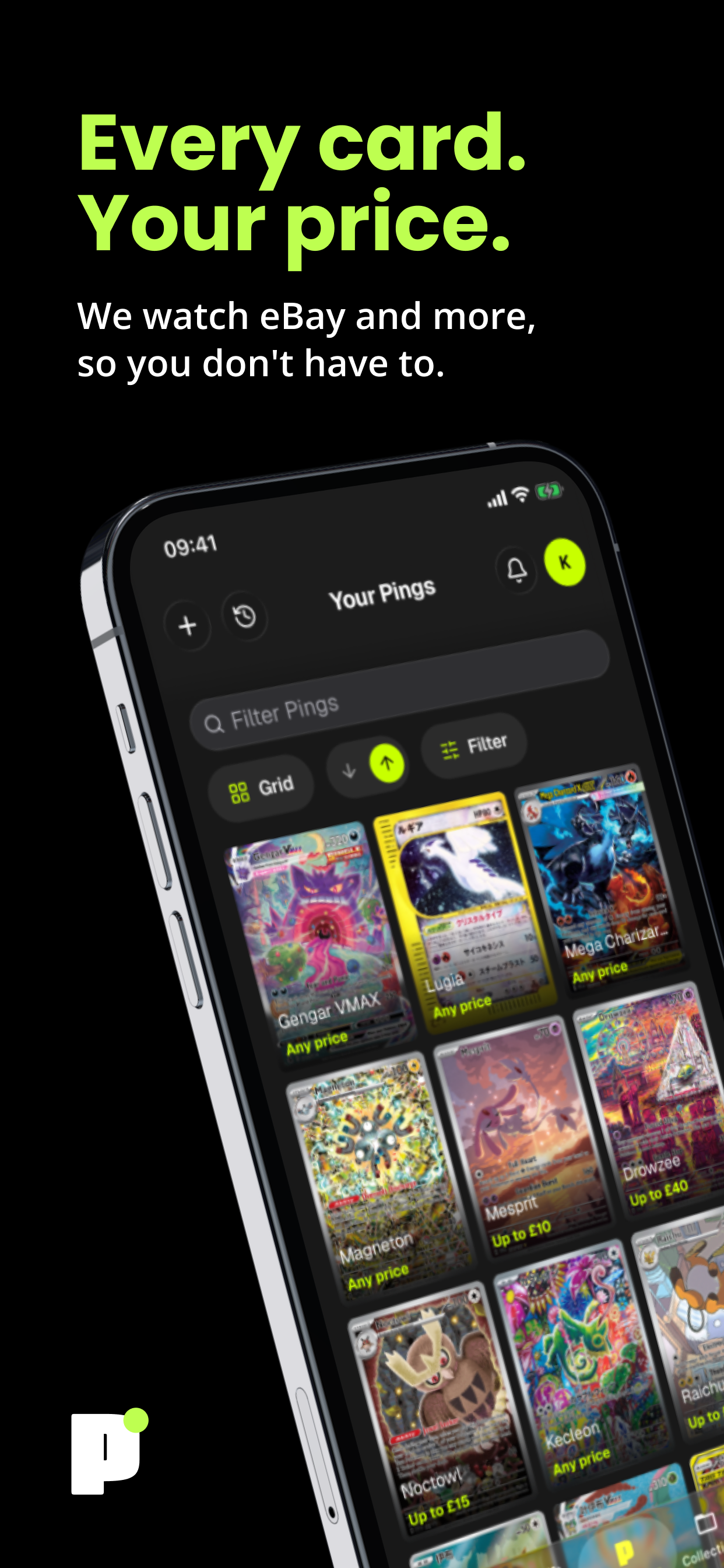 PING: TCG Card Finder & Alerts