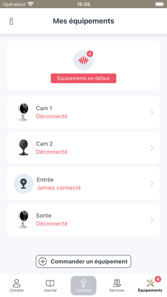 #5. Mes caméras (iOS) 由: KIWATCH