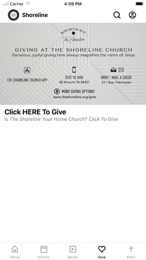 The Shoreline Church App screenshot 4