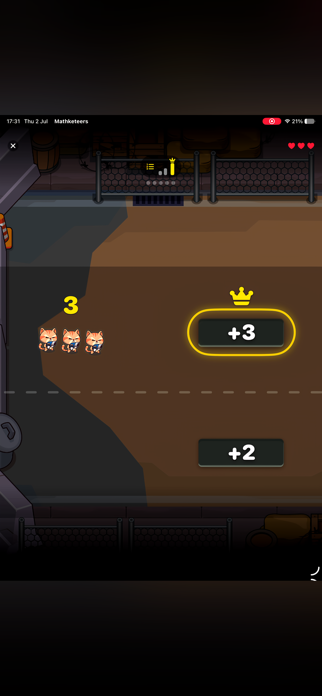 Mathketeers: Math for Kids Screenshot 2 of 10