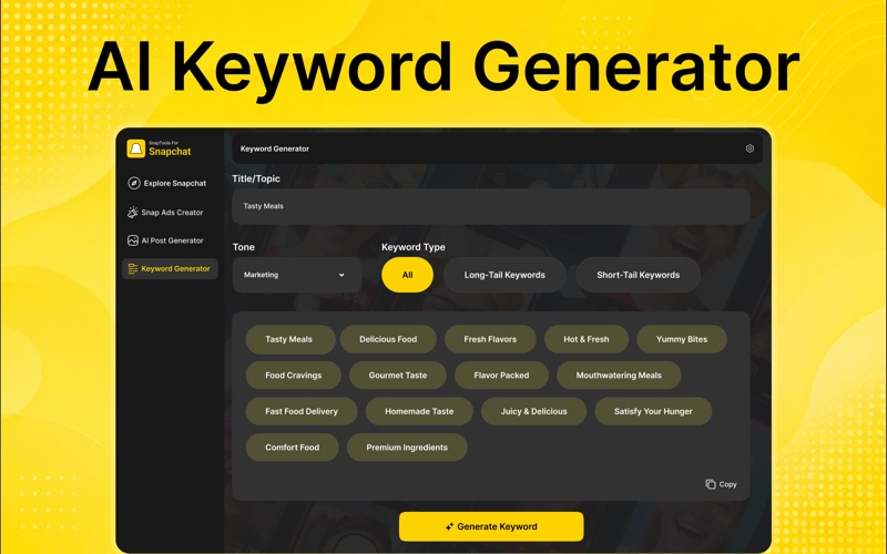 Screenshot #3 pour App For Snapchat Tools