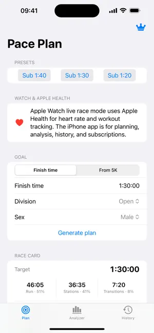 Race Pacer: Split Timer screenshot 1