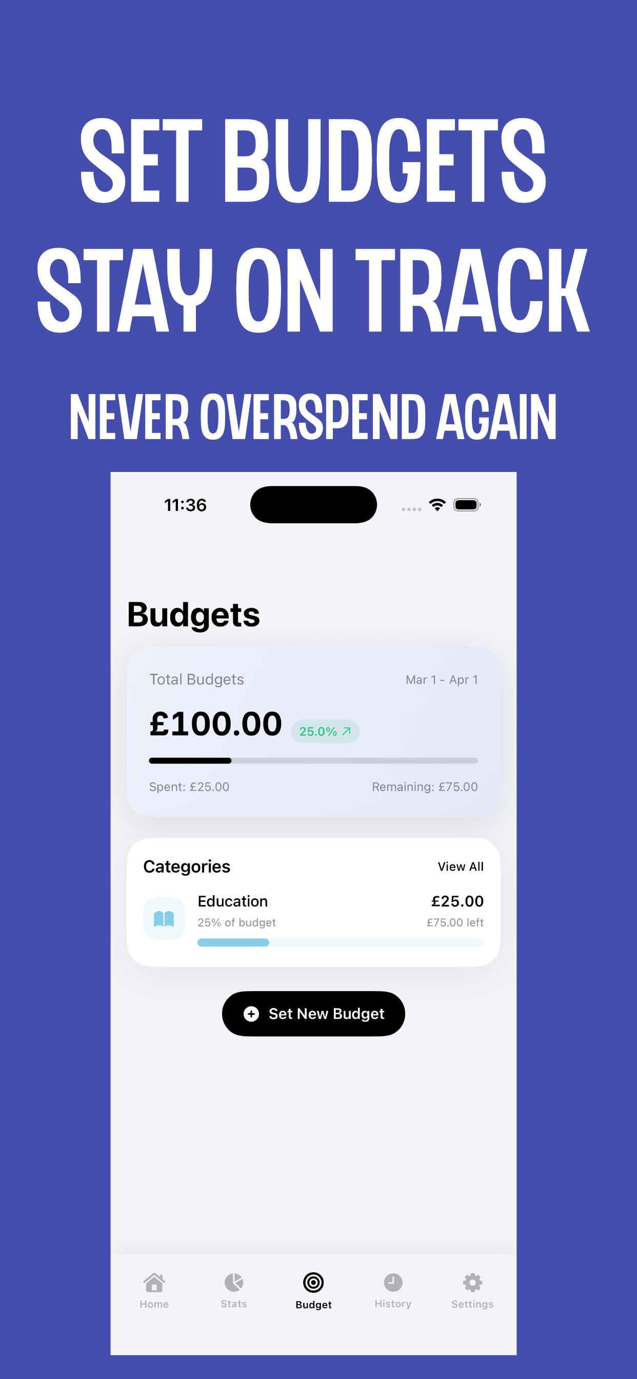 Expenses - Budget Tracker