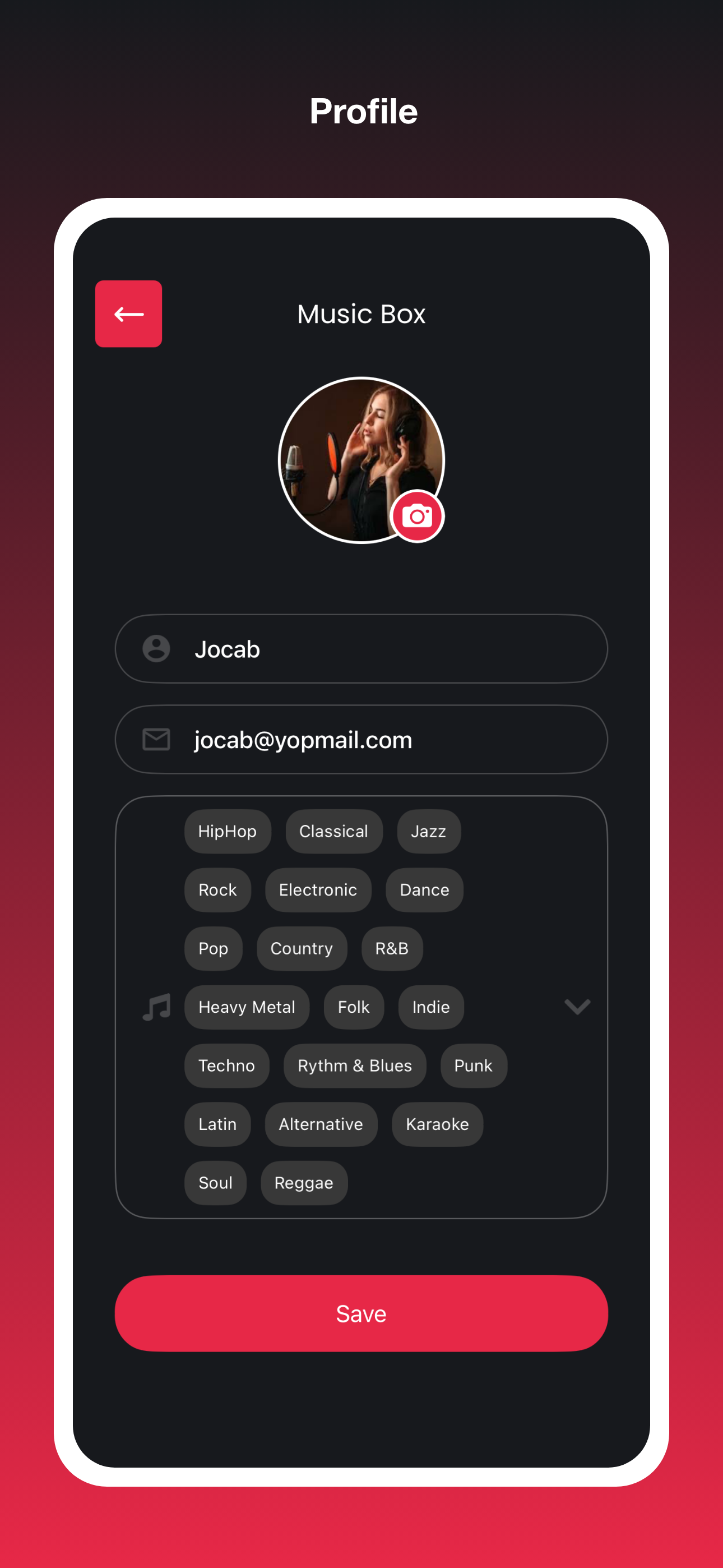 MyMusicBoxApp screenshot 4