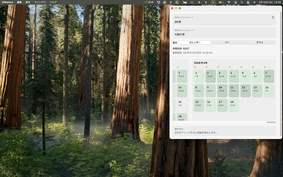 Git Meter App (macOS) Göre: Quartet Labo LLC.