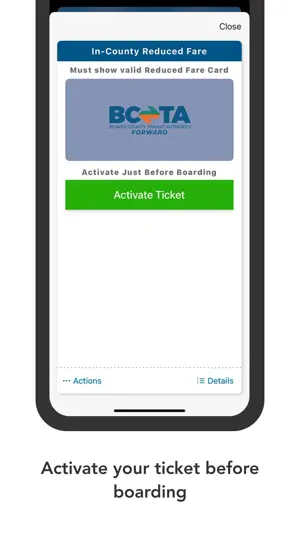 BCTA Mobile Ticket screenshot 1