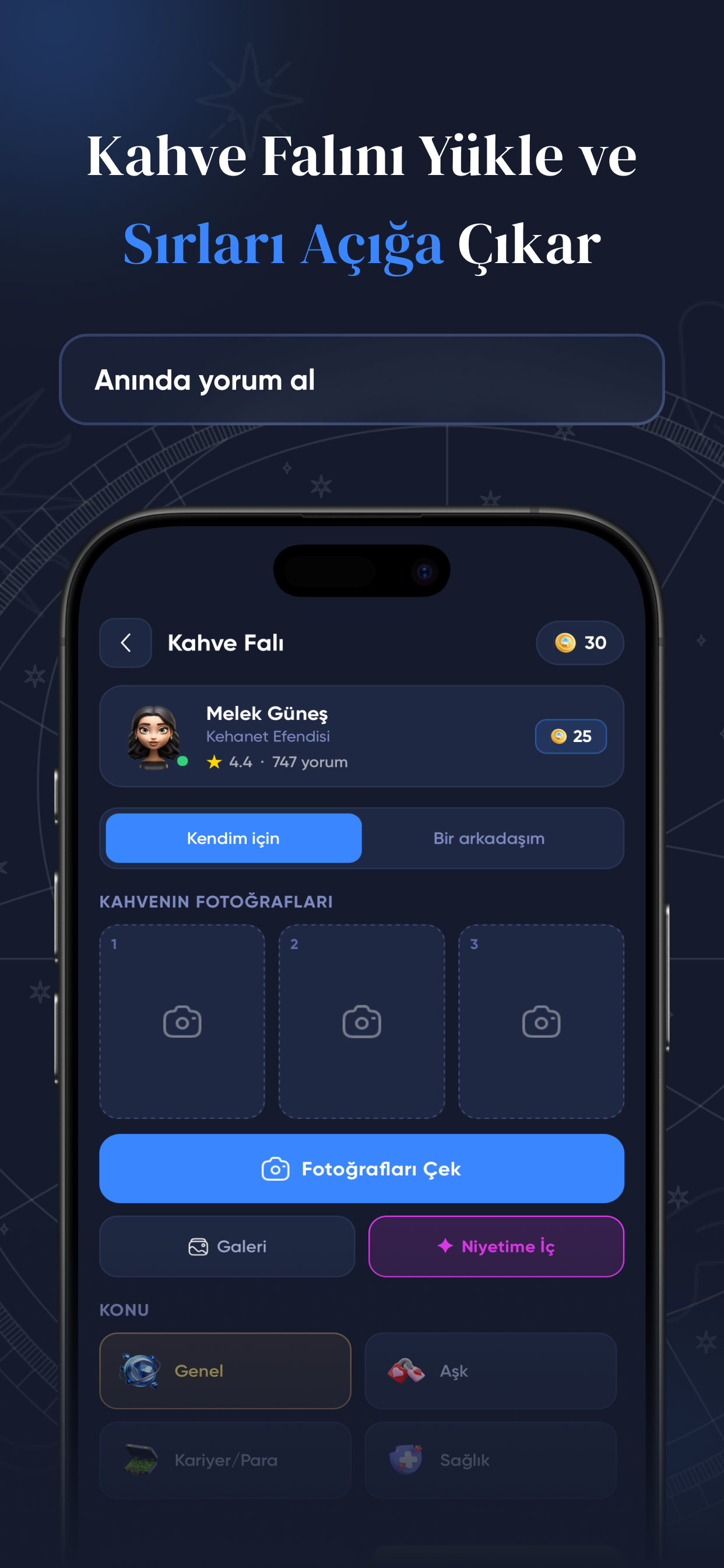 FalaBak: Kahve Falı & Tarot screenshot 3