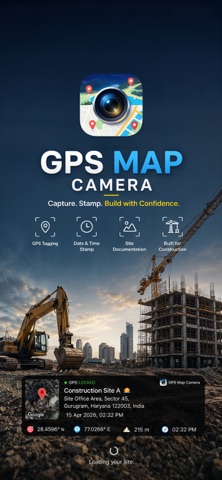 GPS Map Camera · Geo Timestamp Screenshot 1 of 10