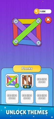 Screw Wood Puzzle: Bolts Sort iPhone screenshot
