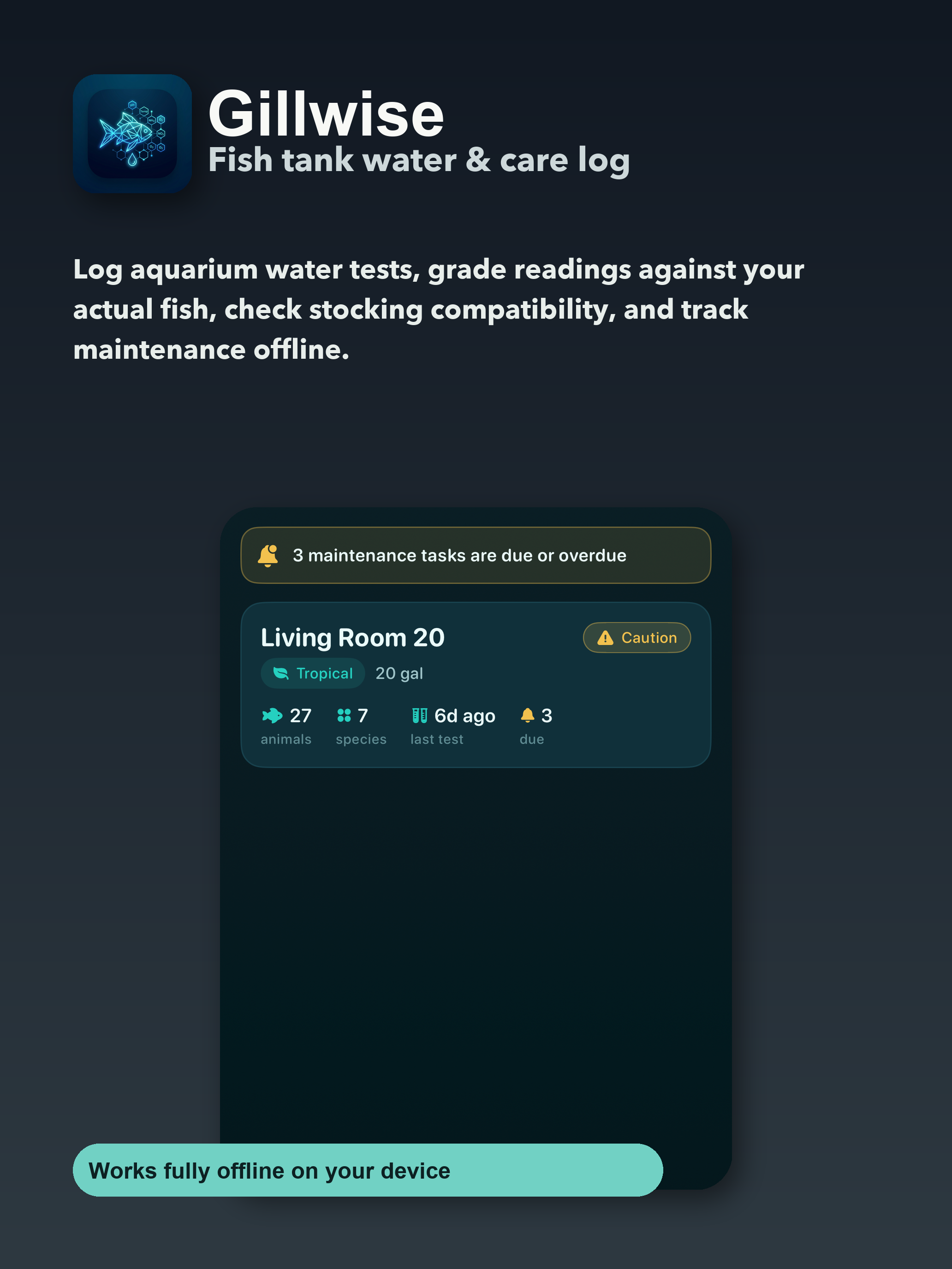 Gillwise: Aquarium Care screenshot 9